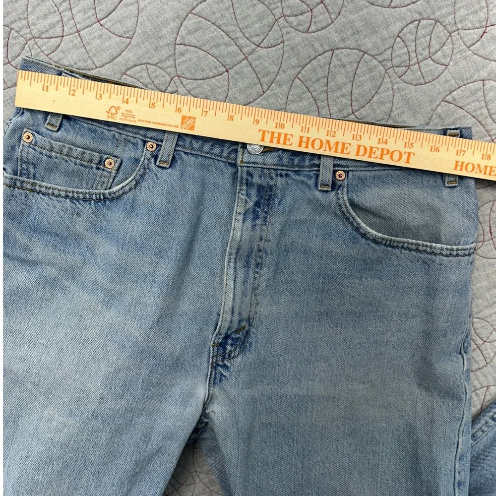 Levi's 505 Straight Leg Light Wash VTG 90s USA Made / Men's 38x32